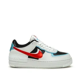 Nike WMNS Air Force 1 Shadow (White / Turquoise / Red)