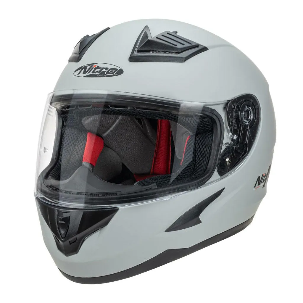 Nitro - N2400 Solid Grey Helmet