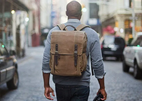 ONA Camps Bay Camera and Laptop Backpack - Smoke