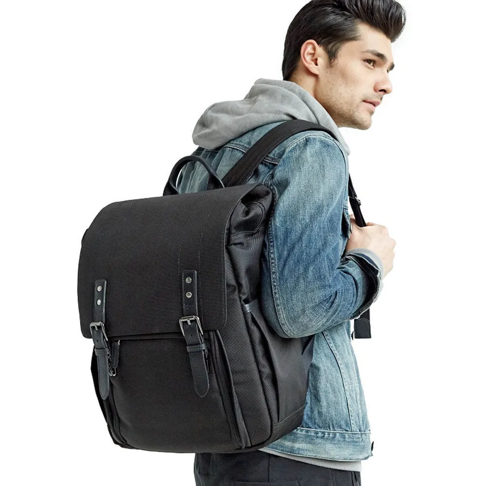 ONA Nylon Camps Bay Camera and Laptop Backpack - Black