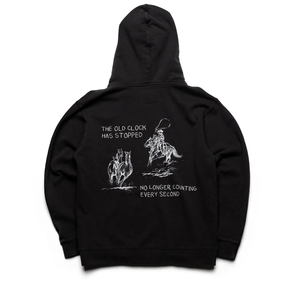 One Of These Days Counting Every Second Hoodie - Black