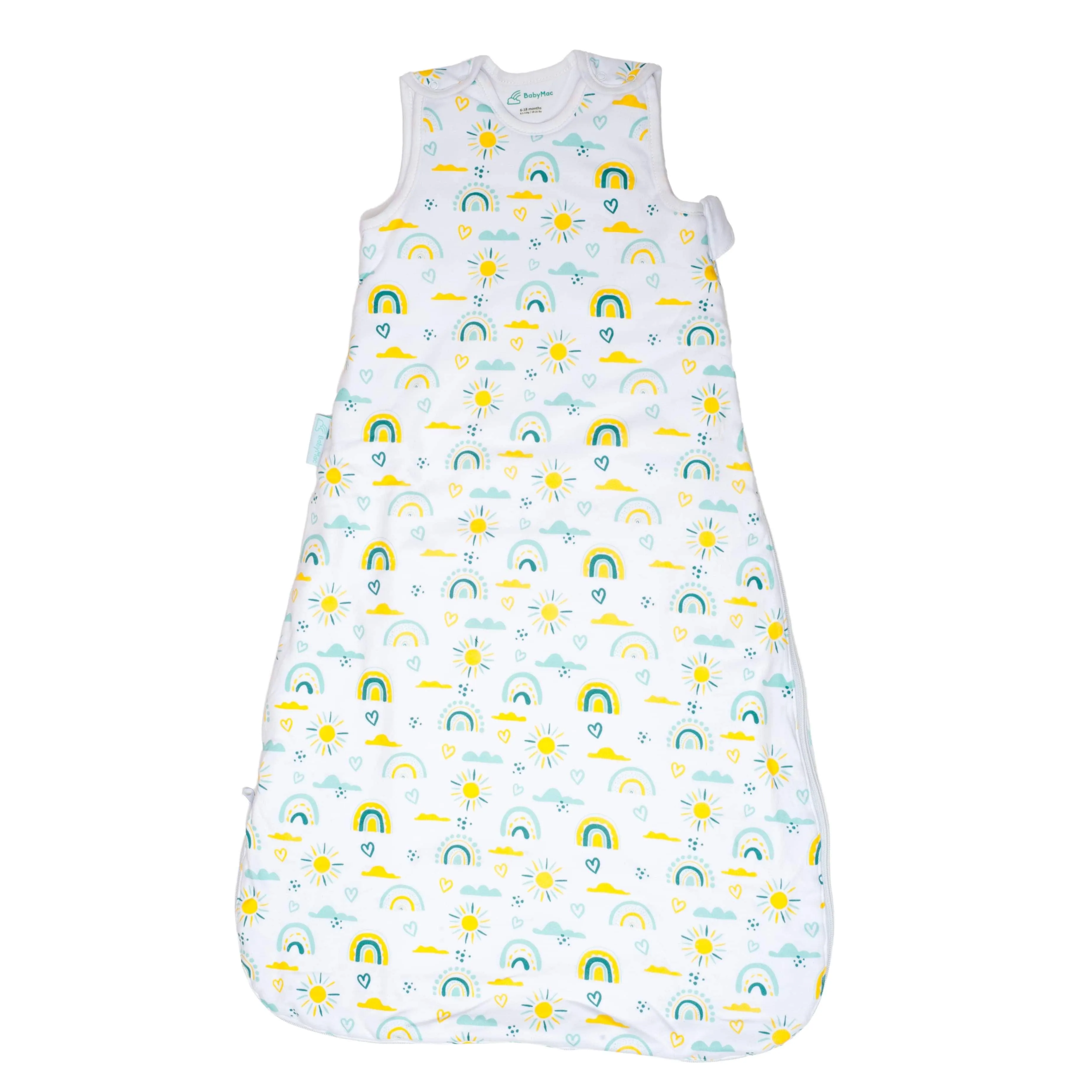 Organic Cotton Baby Sleeping Bag Rainbow