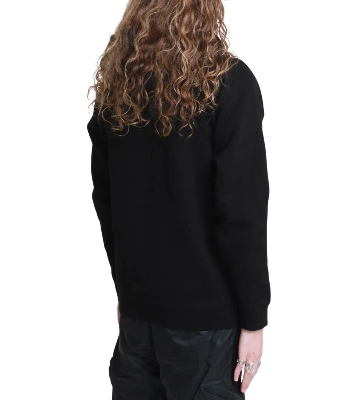 Paradise Dystopia Embroidered Hoodie Black