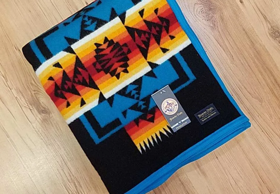 Pendleton Chief Joseph  Blanket, Black