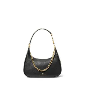 Piper Small Pebbled Leather Shoulder Bag