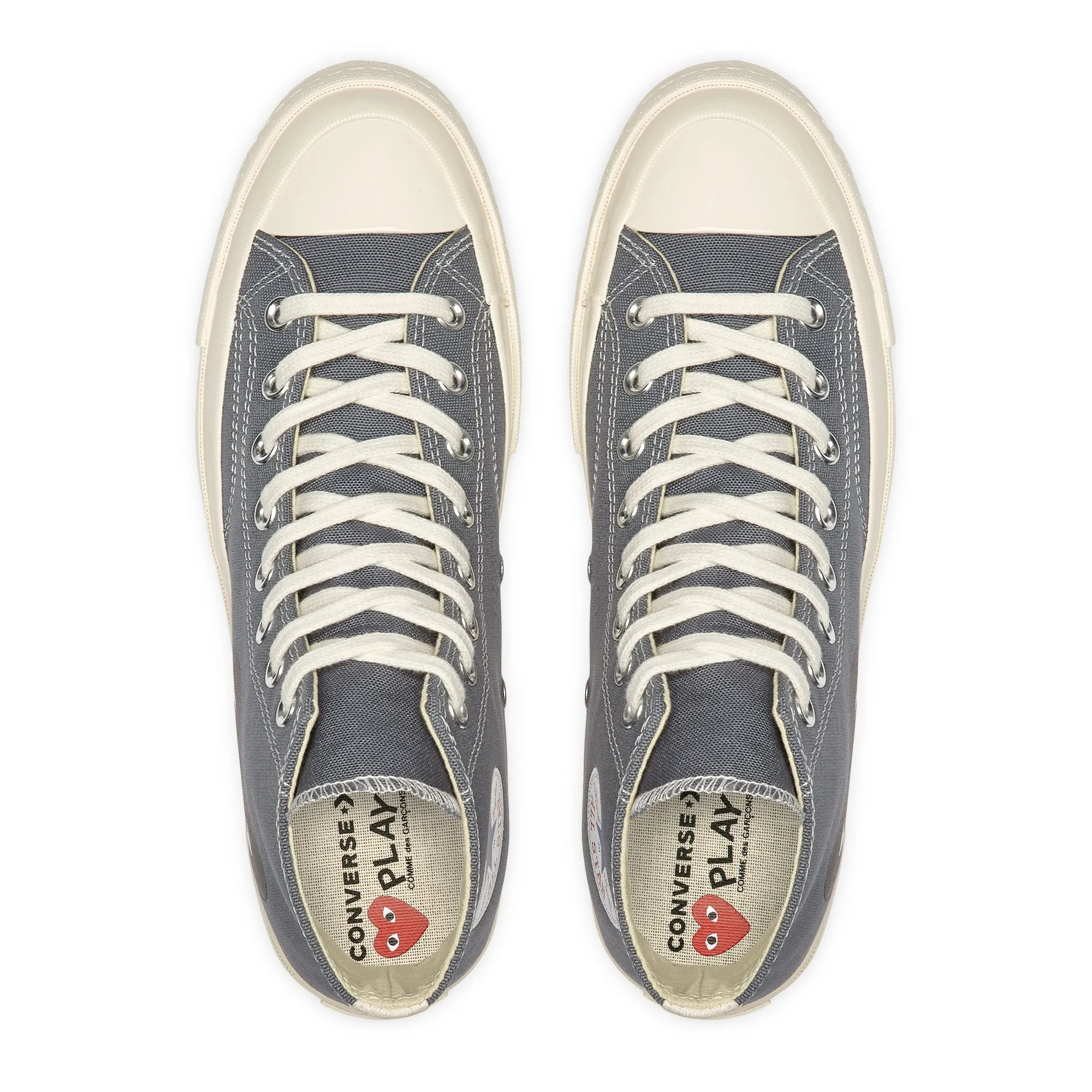 Play Converse - Black Heart Chuck Taylor All Star ’70 High Sneakers - (Grey)