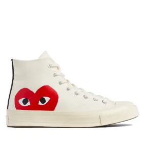 Play Converse Red Heart Chuck Taylor All Star ’70 High Sneakers  White