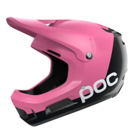 POC Coron Air MIPS Full Face Helmet - Actinium Pink-Uranium Black Matt