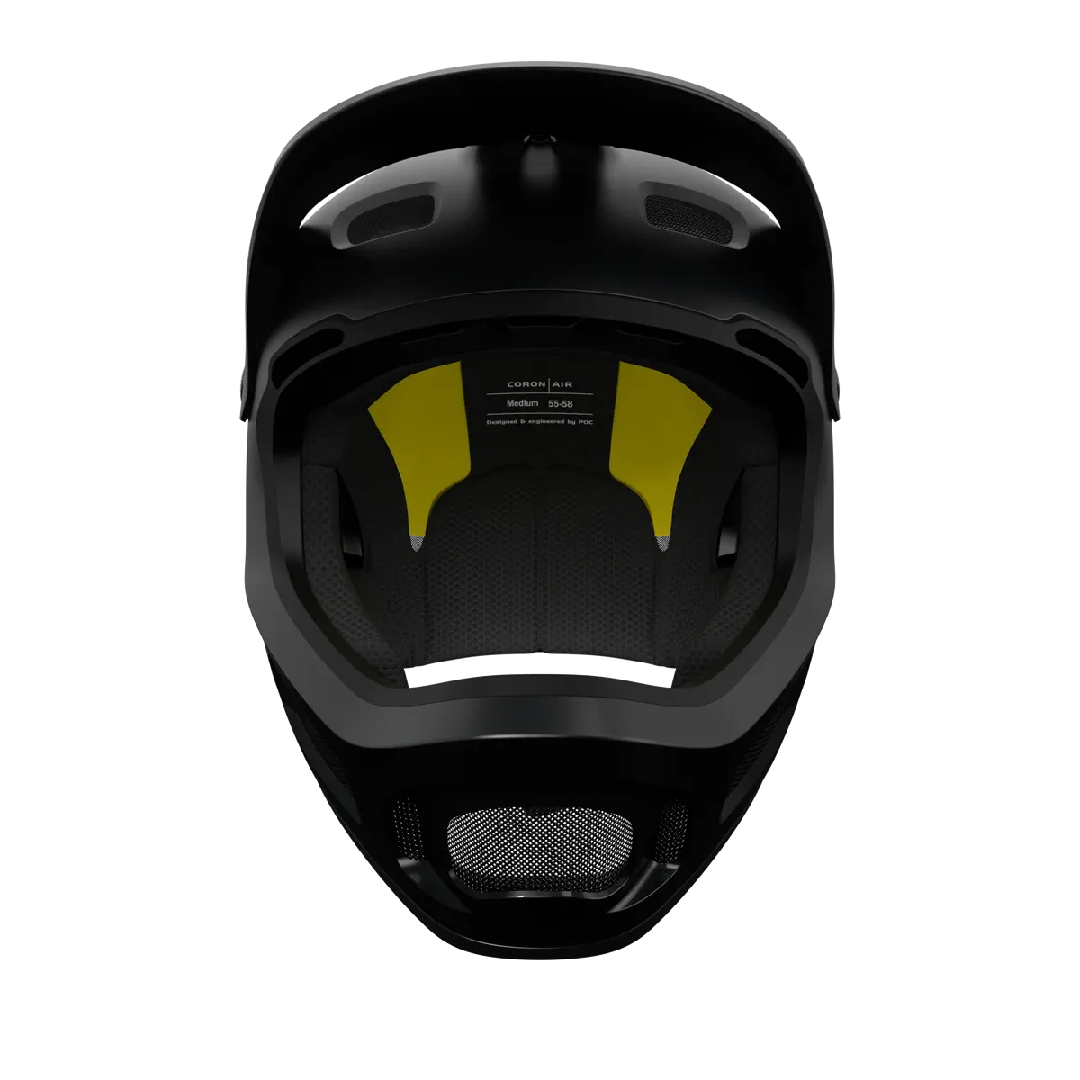 POC Coron Air MIPS Full Face Helmet - Uranium Black