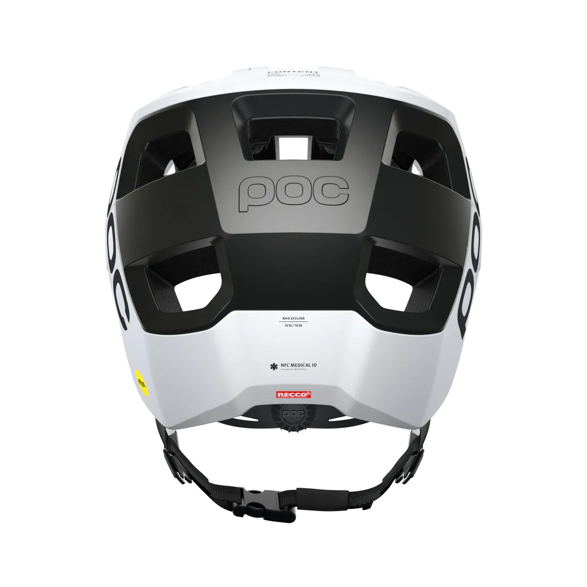 POC Kortal Race MIPS MTB Helmet - Hydrogen White-Uranium Black Matt