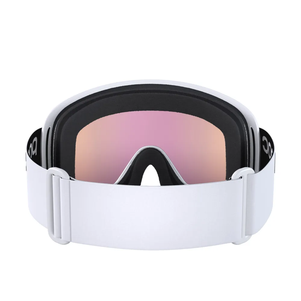 POC Opsin Ski Goggles Partly Sunny Orange Lens - Hydrogen White Frame