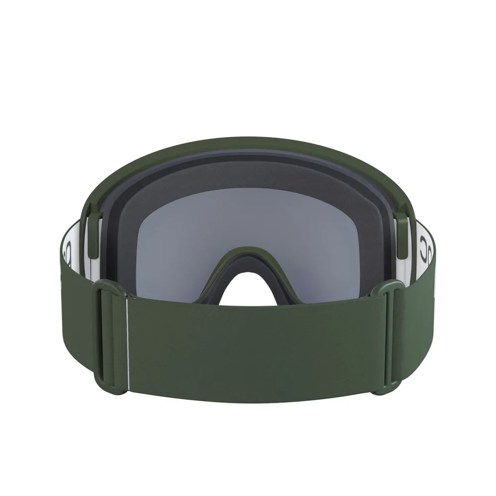 POC Orb Ski Goggles Partly Sunny Ivory Lens - Epidote Green Frame