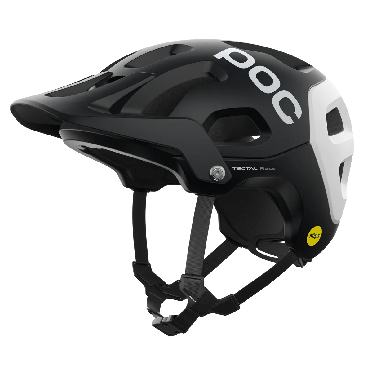 POC Tectal Race MIPS MTB Helmet - Uranium Black-Hydrogen White Matt