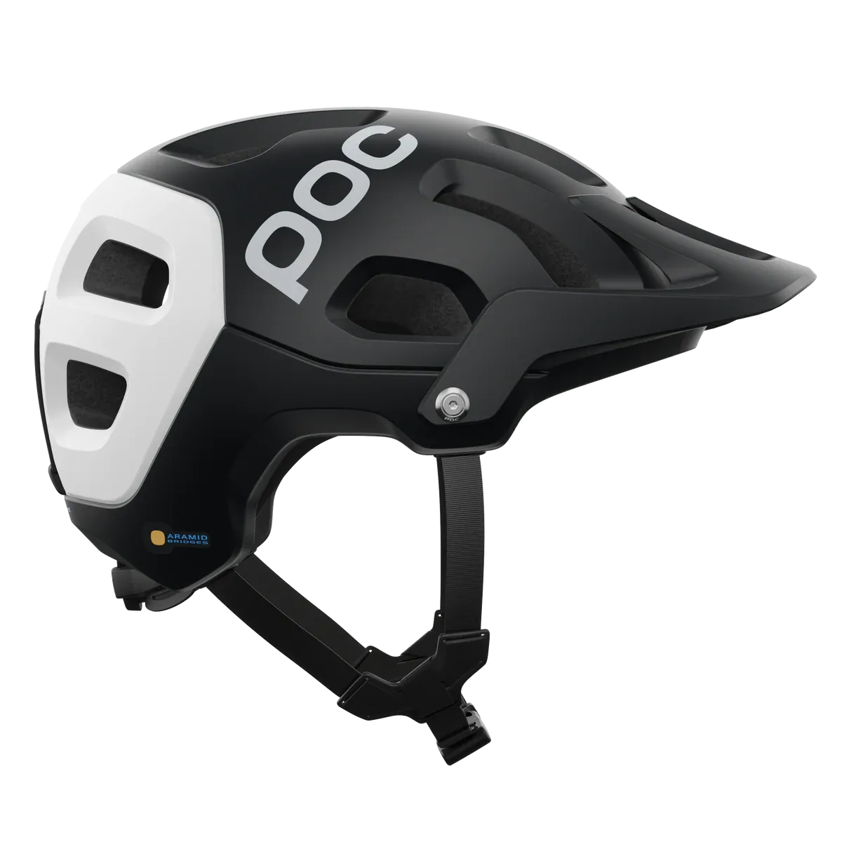 POC Tectal Race MIPS MTB Helmet - Uranium Black-Hydrogen White Matt