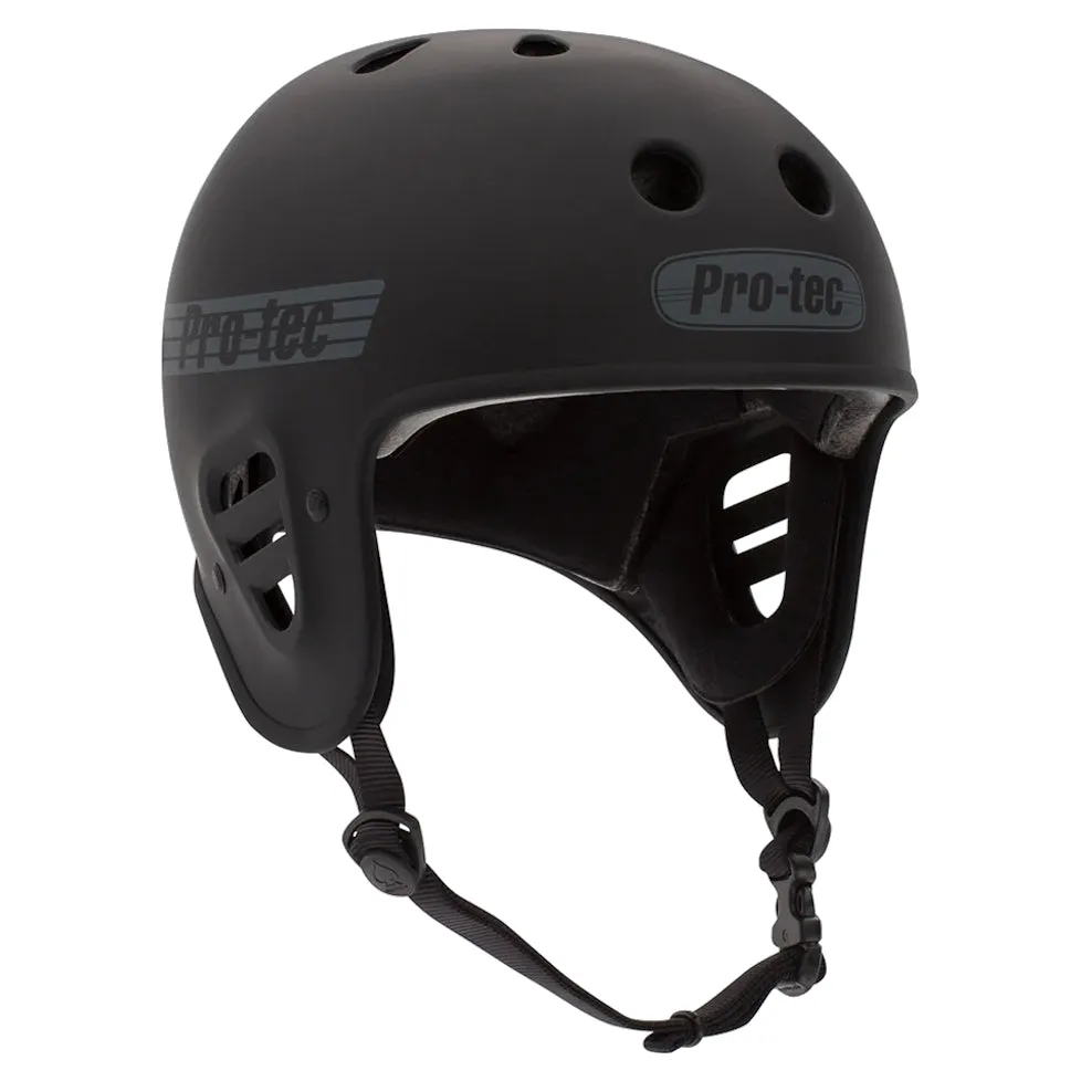 Pro-Tec Full Set Certified Skate Helmet (Matte Black)