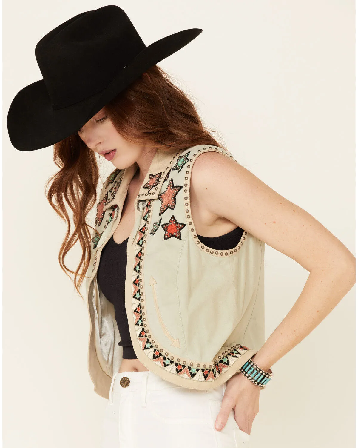 Product Name:  Double D Ranch Women's Song Of The West Suede Vest