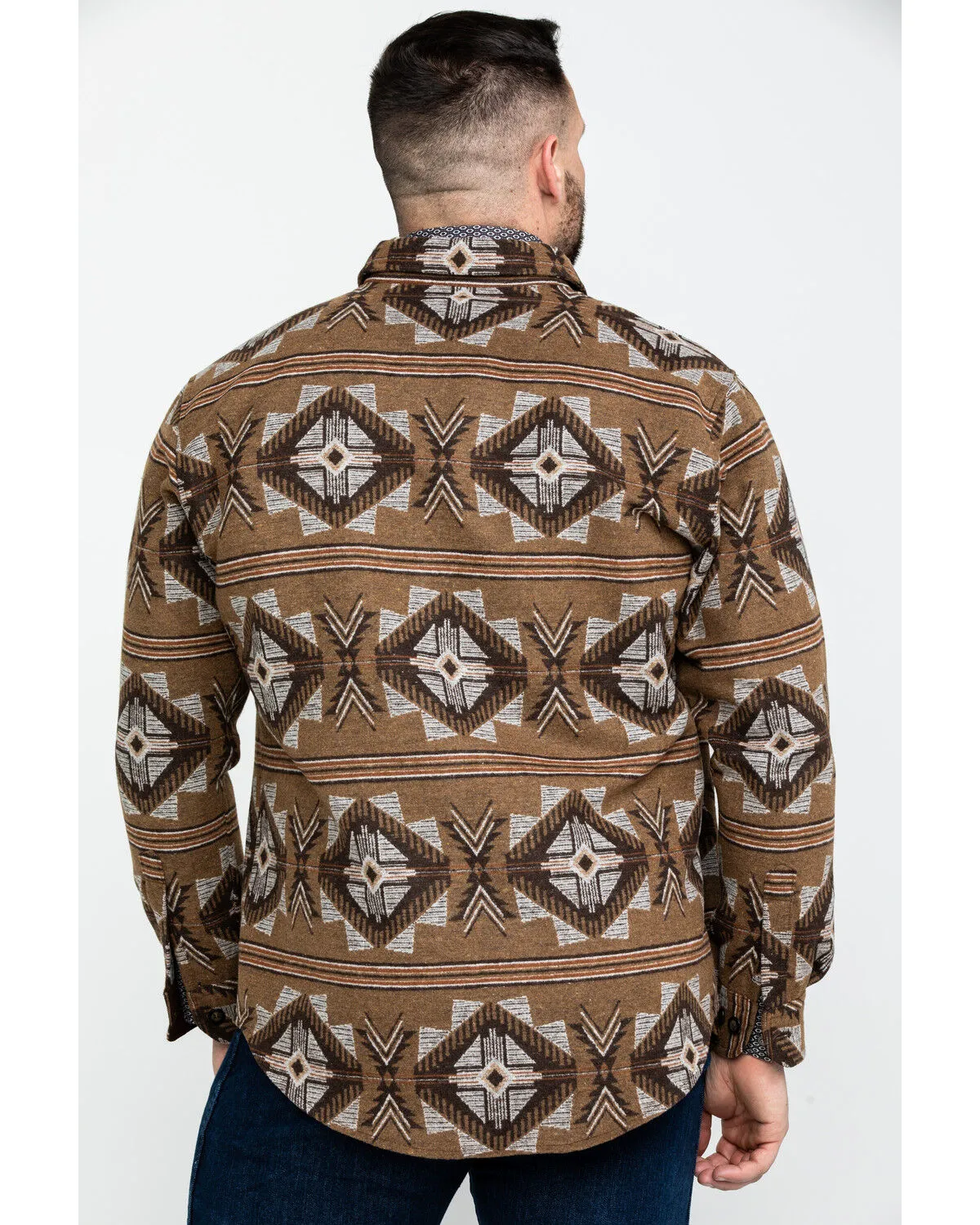 Product Name:  Powder River Outfitters Men's Southwestern Jacquard Shirt Jacket