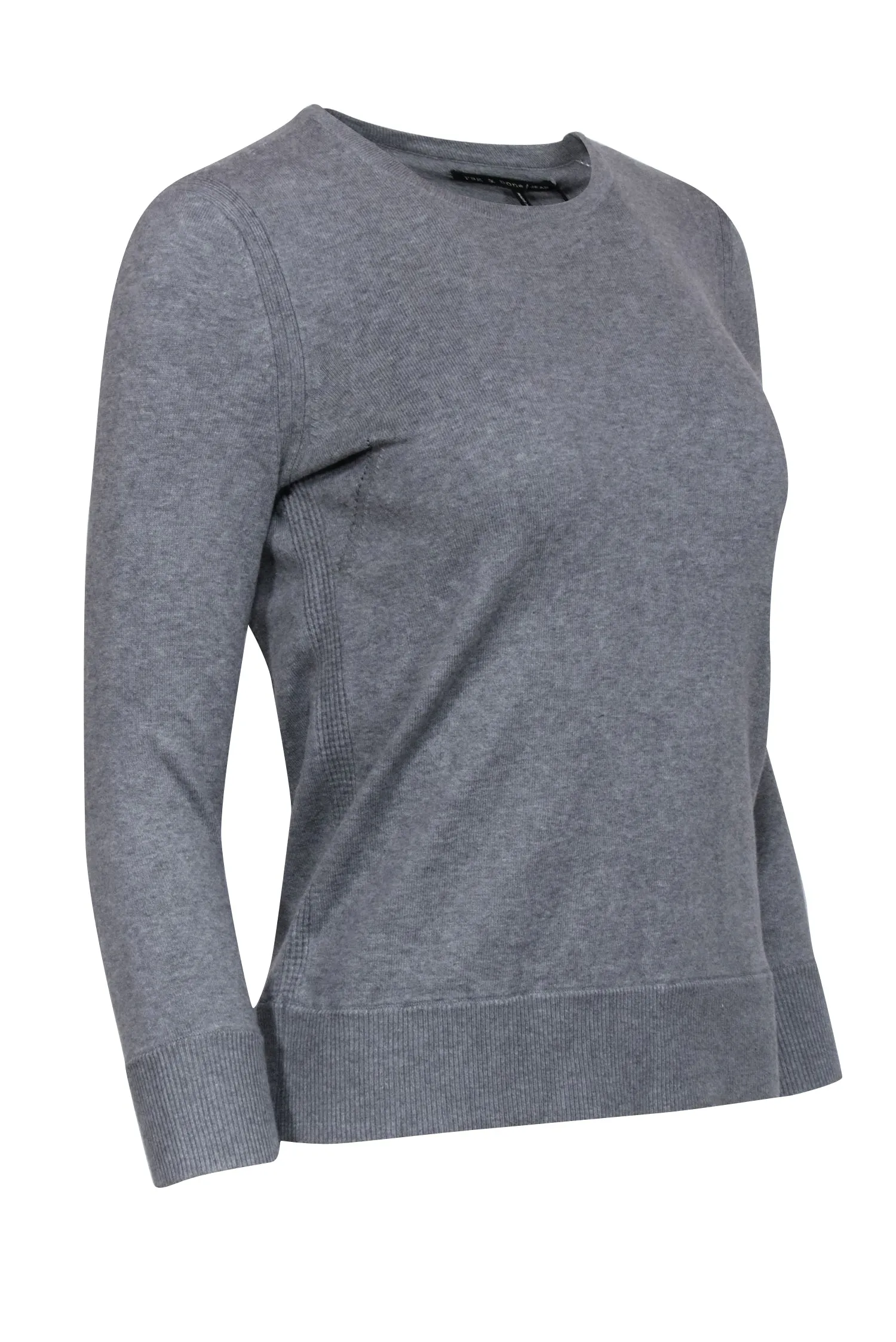 Rag & Bone - Grey Crew Neck Sweater Sz XS