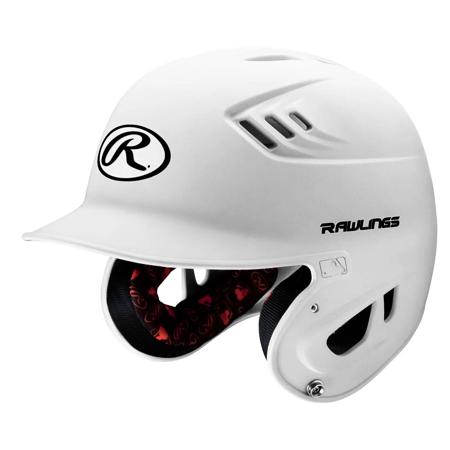 Rawlings Velo Series Junior Solid Matte Batting Helmet