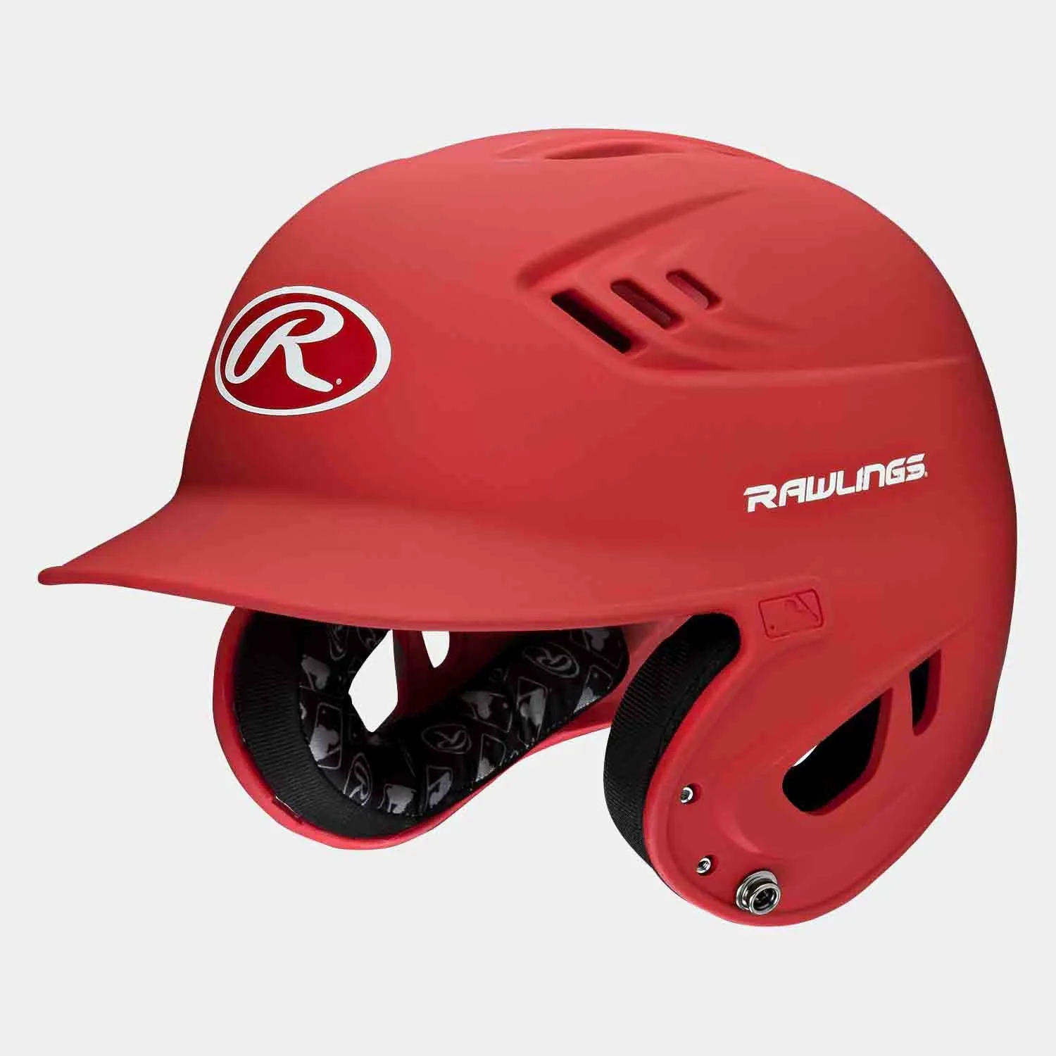 Rawlings Velo Series Junior Solid Matte Batting Helmet