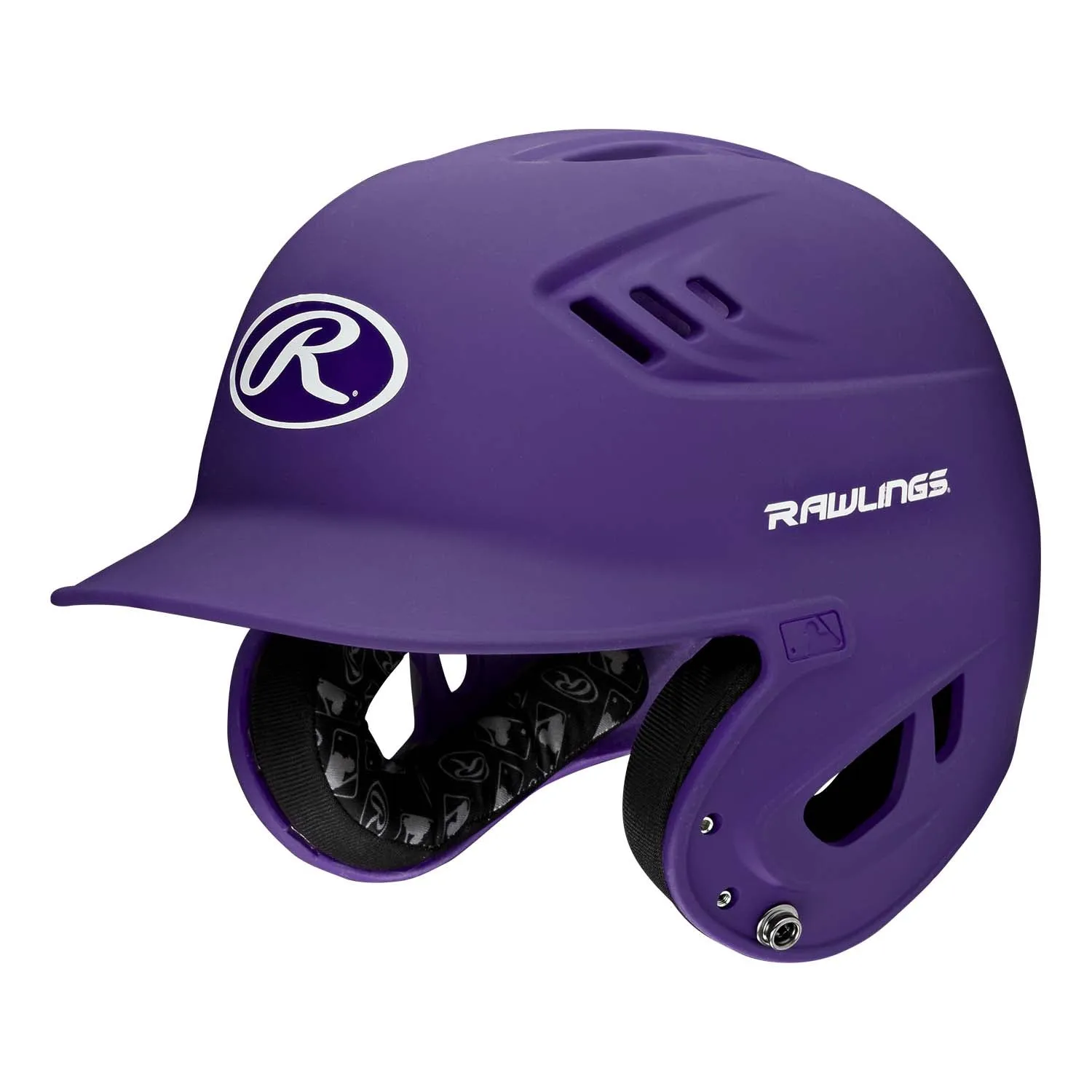 Rawlings Velo Series Junior Solid Matte Batting Helmet