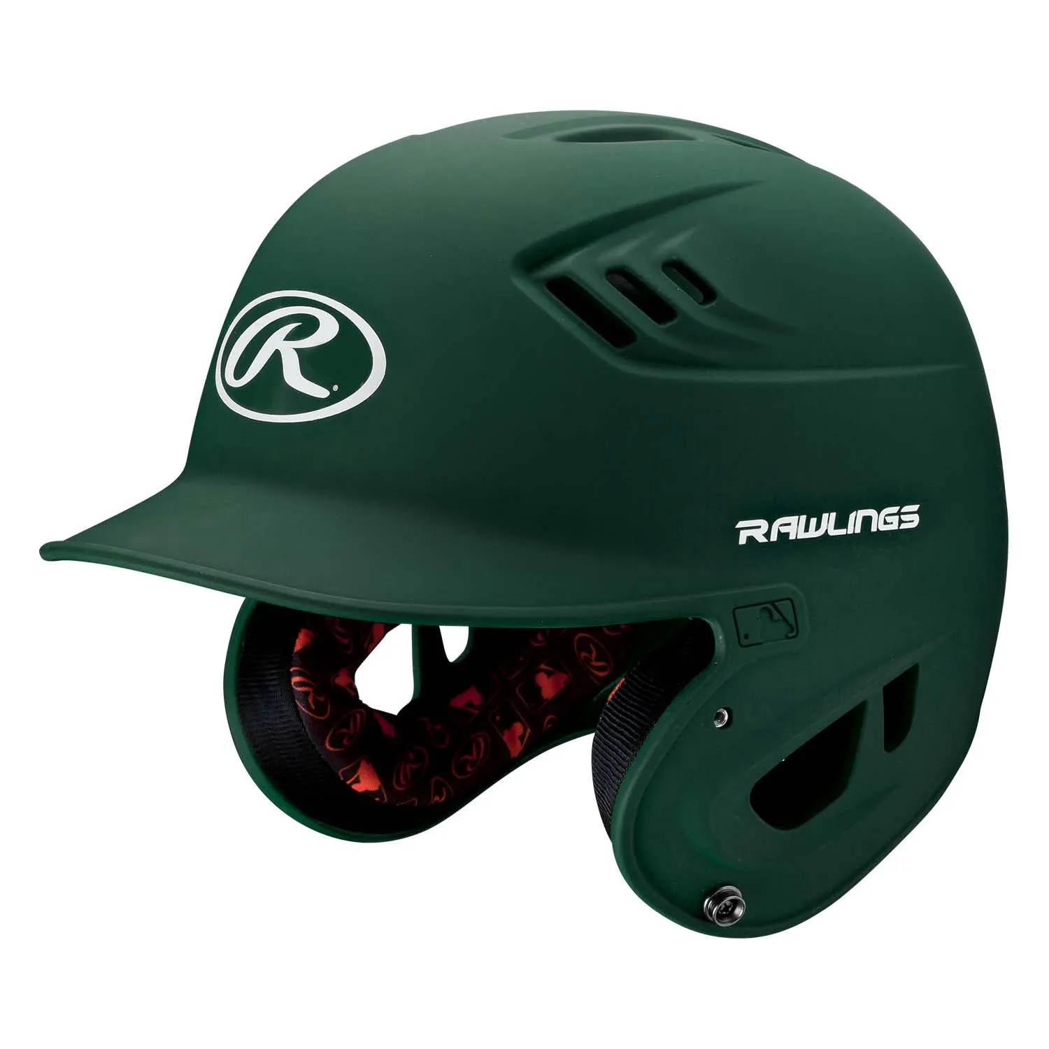 Rawlings Velo Series Junior Solid Matte Batting Helmet