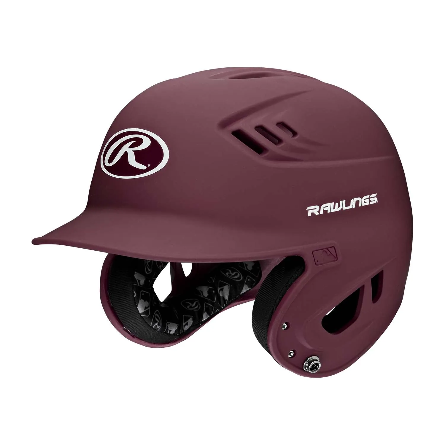 Rawlings Velo Series Junior Solid Matte Batting Helmet