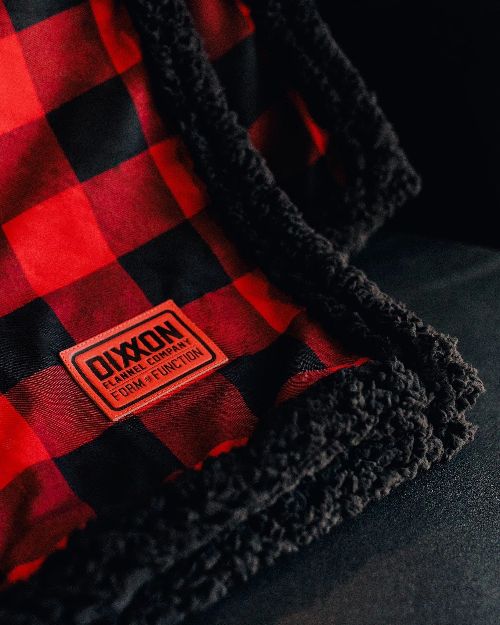 Redrum Sherpa Blanket