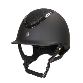 Riding helmet with thumbwheel without visor Back on Track EQ3 Pardus