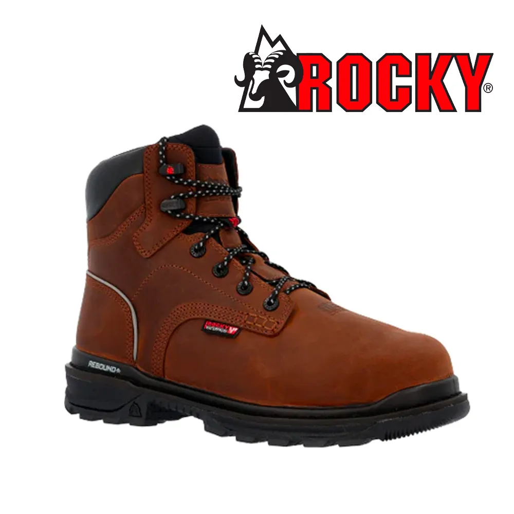 ROCKY Men's Rams Horn 6 Inch Composite Toe Work Boot RKK0440