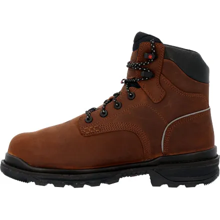 ROCKY Men's Rams Horn 6 Inch Composite Toe Work Boot RKK0440