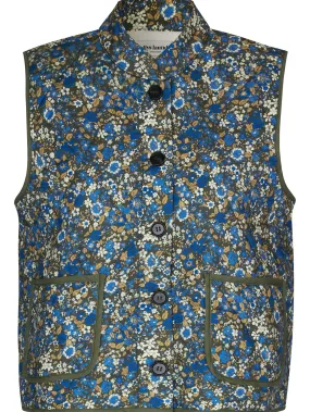 Sacs of Ashbourne   Lolly's Laundry CairoLL Quilted Vest Blue