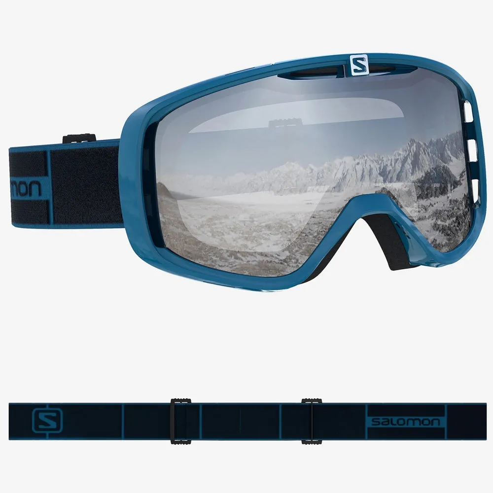 Salomon Aksium Snowboard/Ski Goggles - Navy Blue/Super White