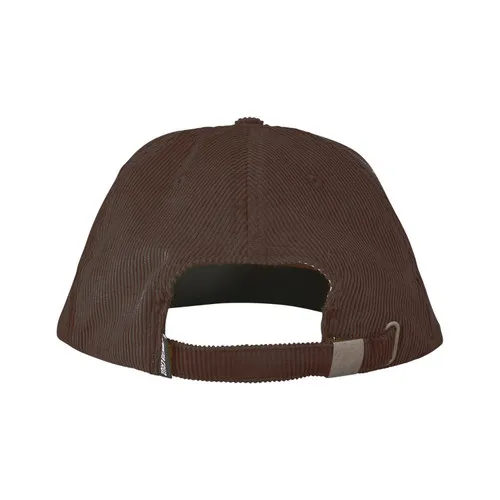 Santa Cruz Skateboards Hat Screaming Wave Snapback Brown