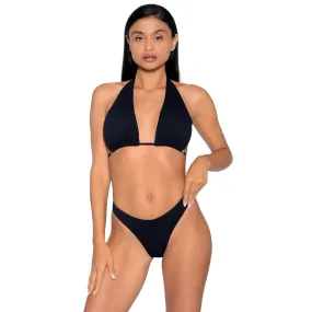 Santorini Bikini Set | Black