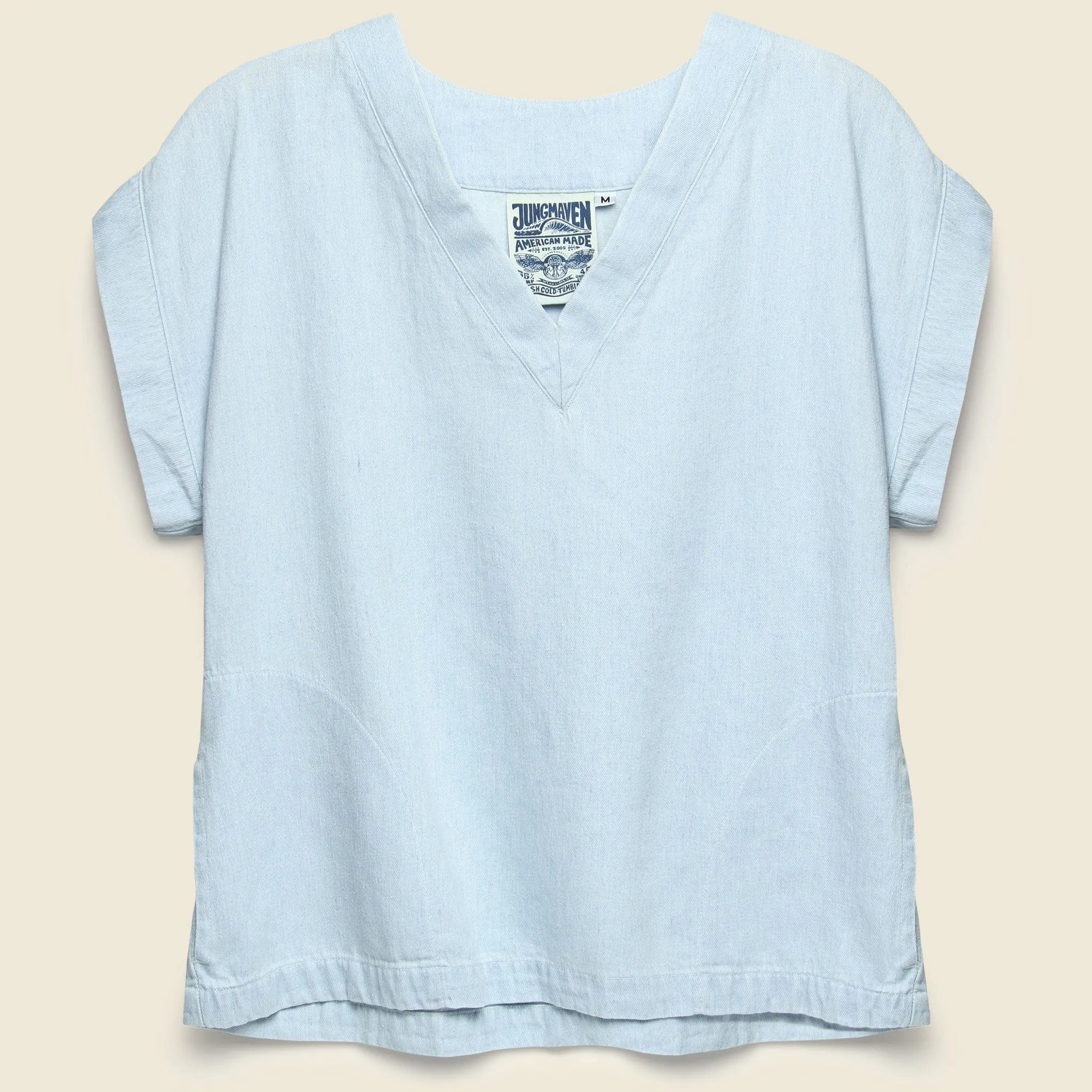 Shasta Sleeveless Top - Washed White