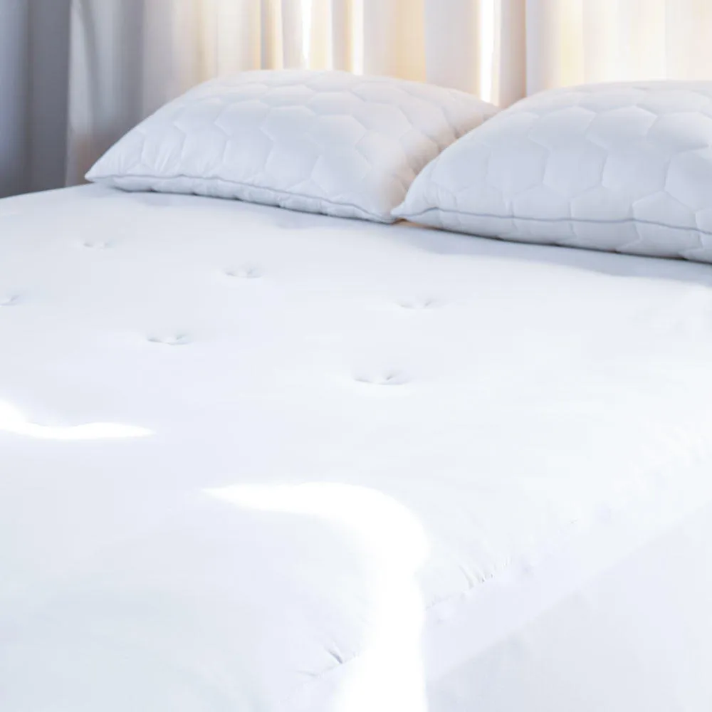 Sheex Elevated Performance Mattress Pad - Twin/TwinXL - Bright White