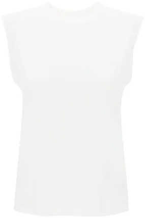 sleeveless top CL3018 GOTS OPTIC WHITE