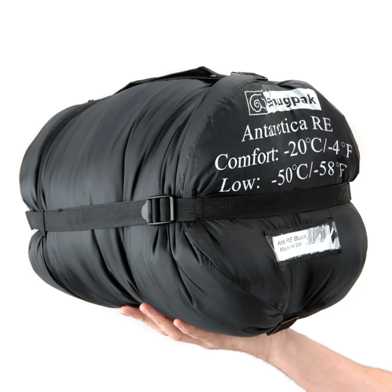 Snugpak Softie 18 Antarctica RE UK Made Military Extreme Cold Weather Sleeping Bag Black