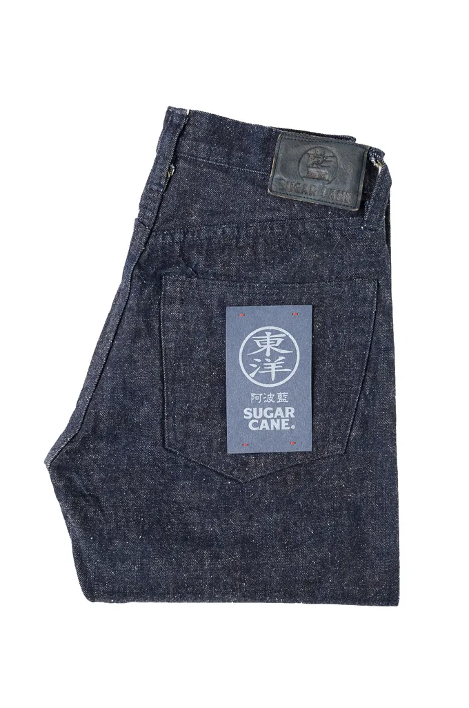 Sugar Cane AWA-AI Natural Indigo 13oz Sugar Cane Fiber Jeans