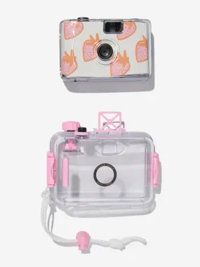 Sunnylife Girls Strawberry Underwater Camera in Pink