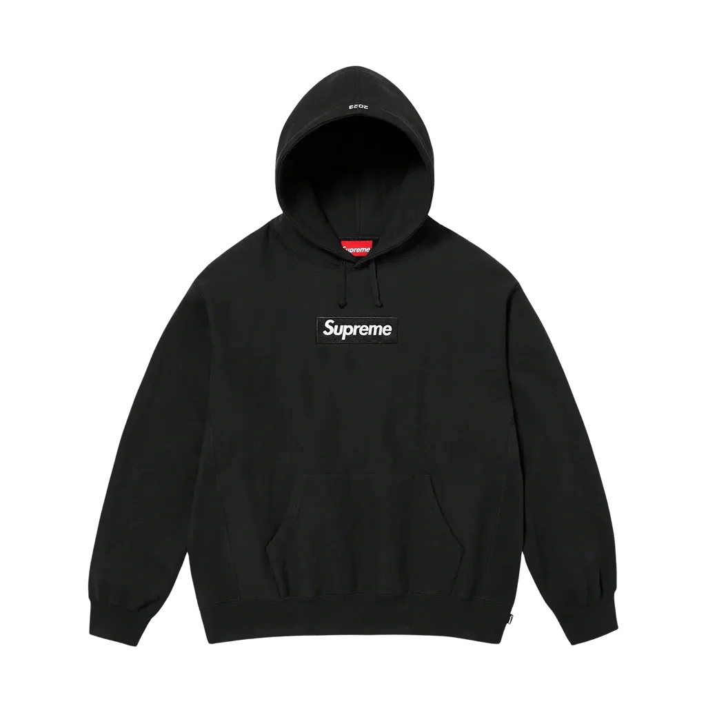 Supreme Box Logo Hoodie FW23 'Black'