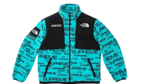 Supreme The North Face Steep Tech Fleece Jacket Blue