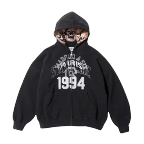 Supreme x MM6 Maison Margiela Zip Up Hoodie 'Black'