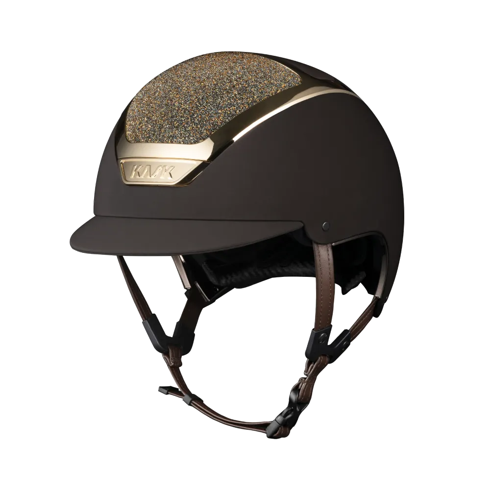 Swarovski Carpet without Top Dogma Chrome Riding Helmet by KASK