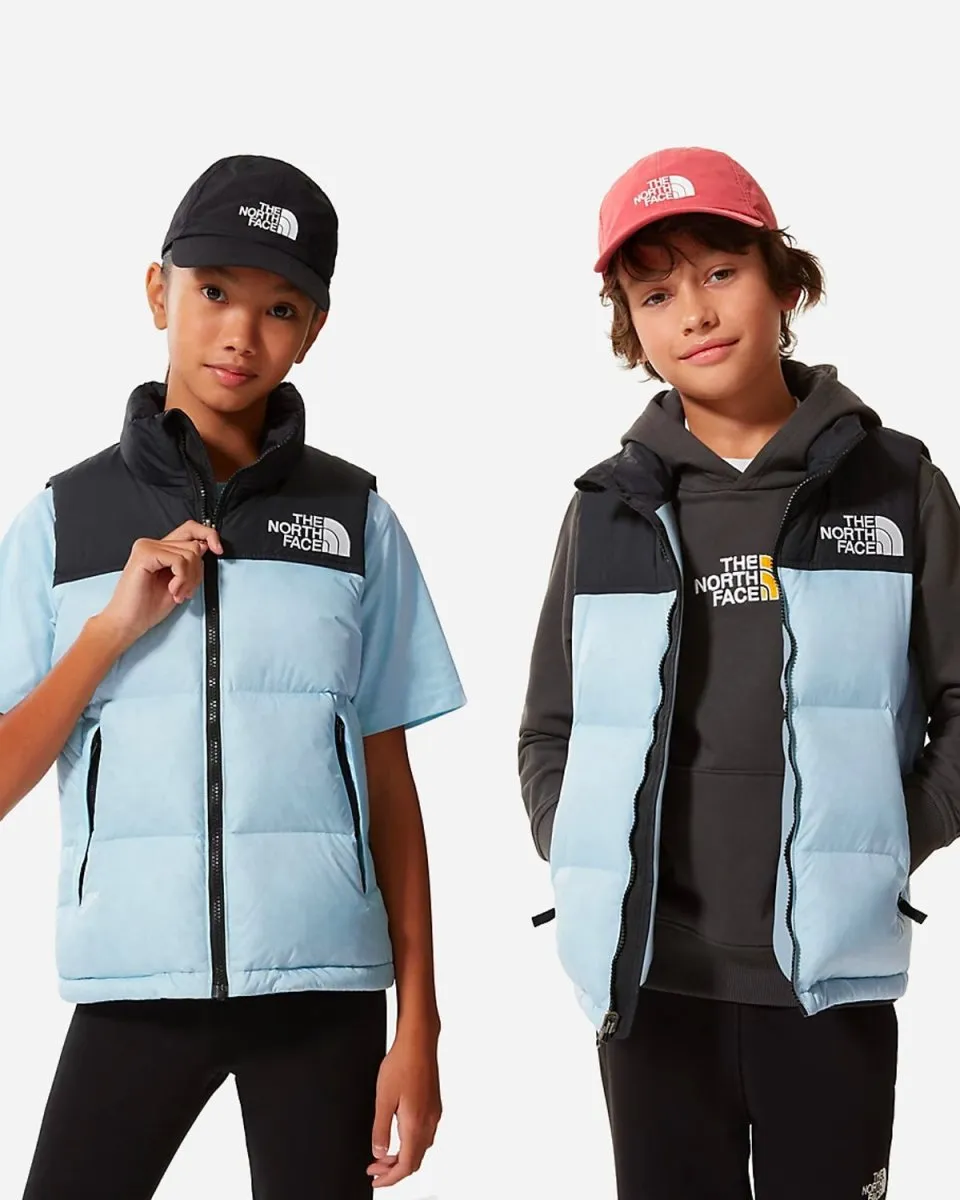 Teens 96 Retro Nuptse Vest - Beta Blue