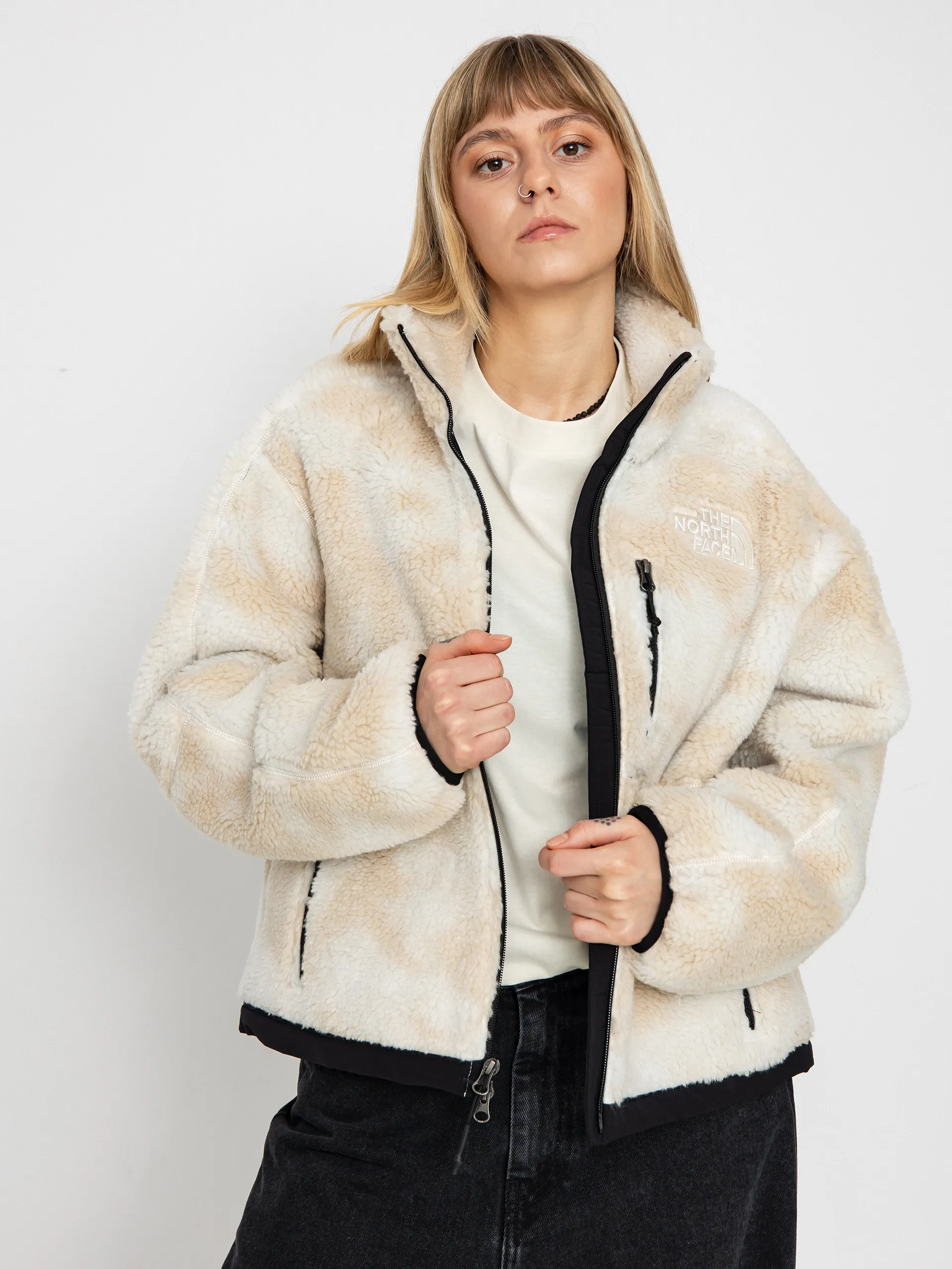 The North Face Denali X Wmn Jacket (white dune low-fi hi-te)