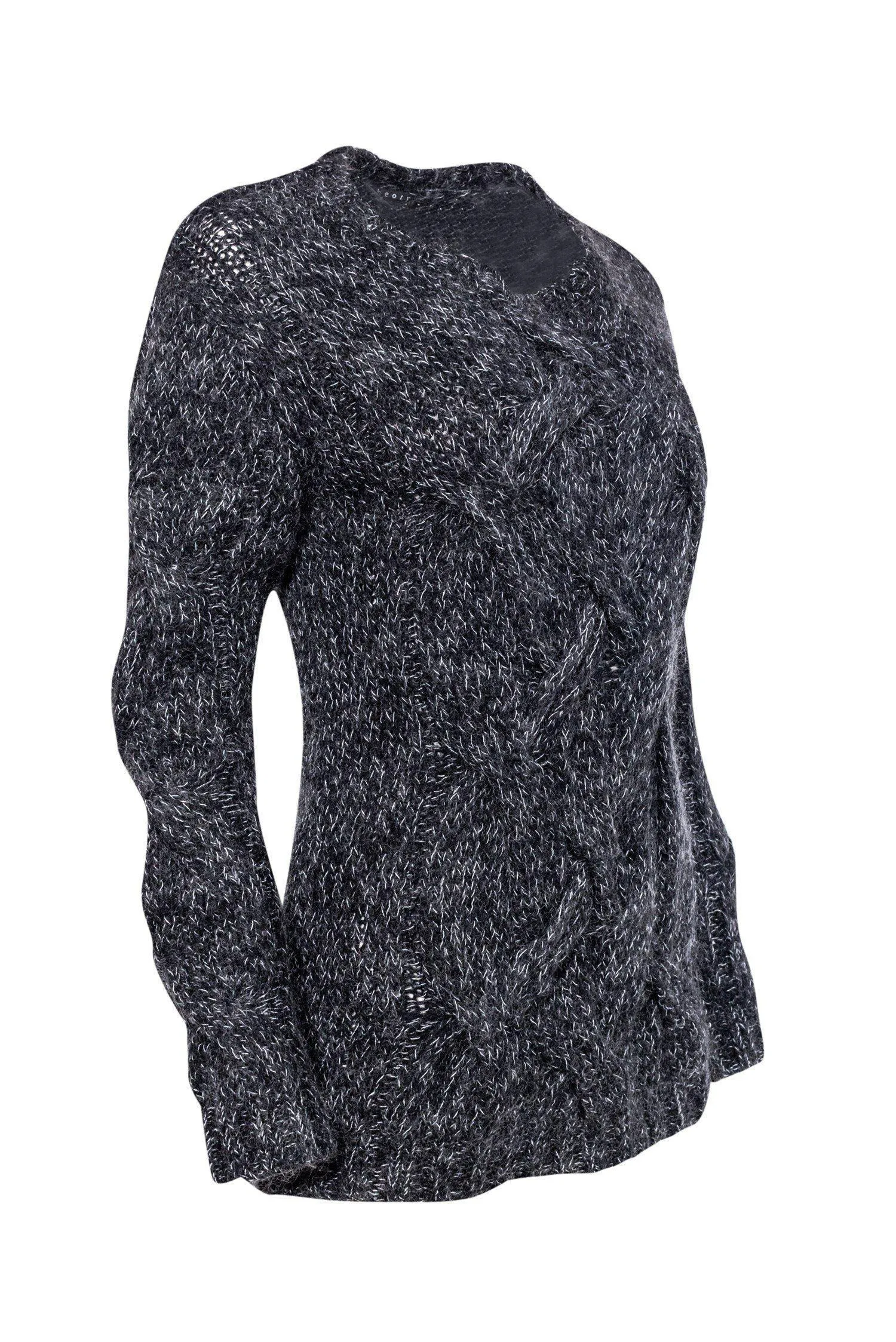 Theory - Dark Grey Wool Blend Sweater Sz S