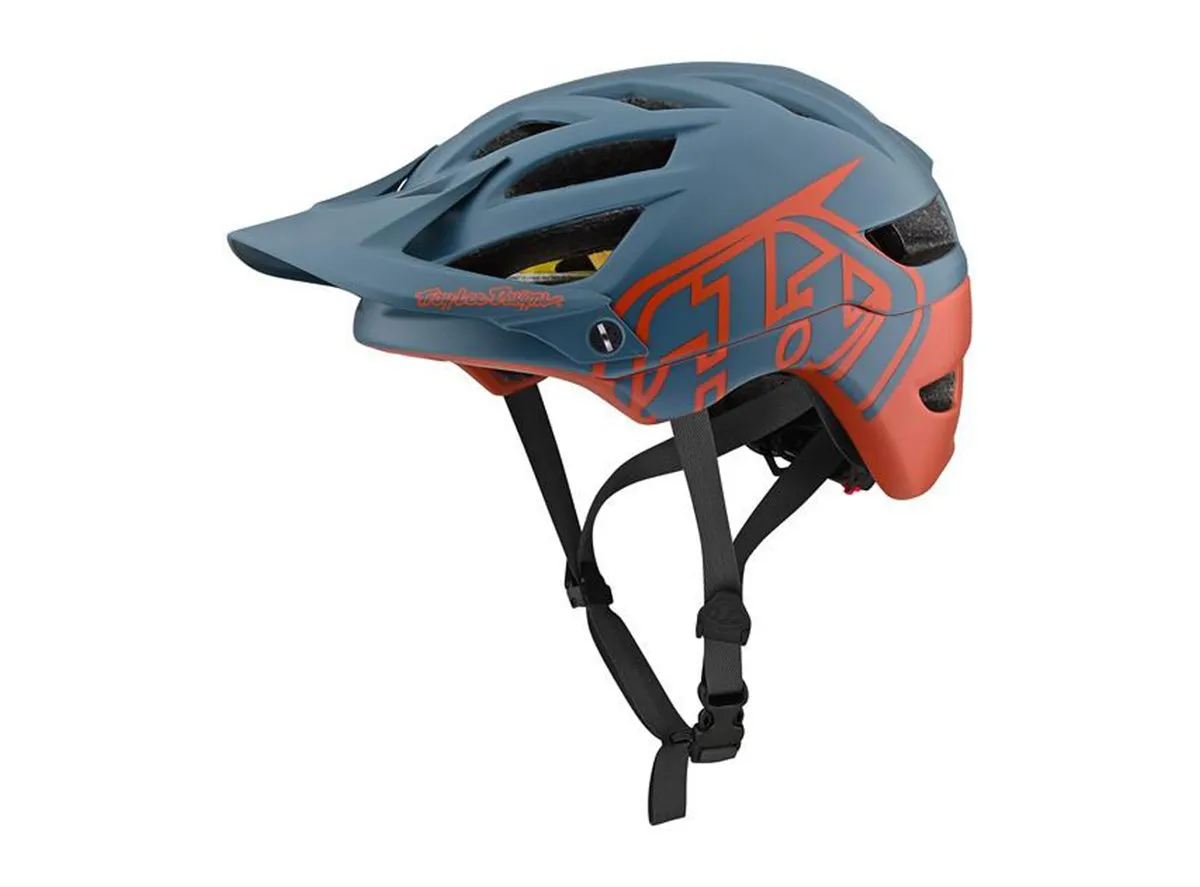 Troy Lee Designs A1 MIPS MTB Helmet - Classic - Air Force Blue-Clay