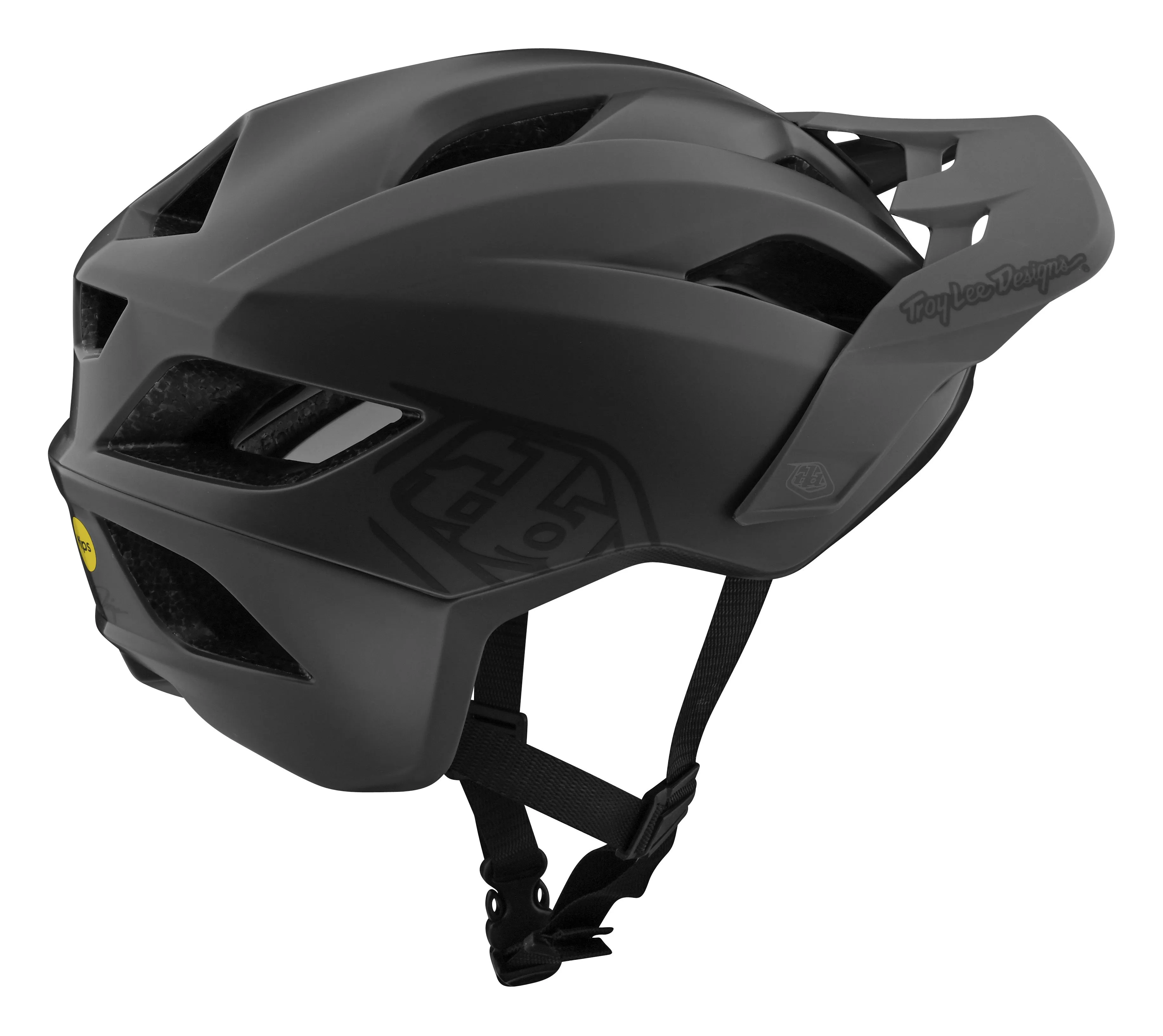 Troy Lee Designs Flowline MTB Helmet with MIPS - Point - Dark Gray